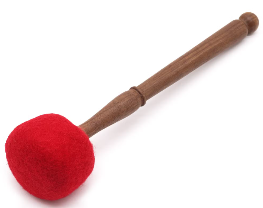 Extra Large Felted Gong Stick - 30cm
