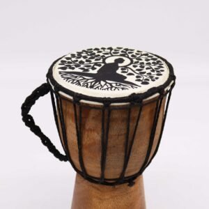 13cm Djembe Drum - Buddha