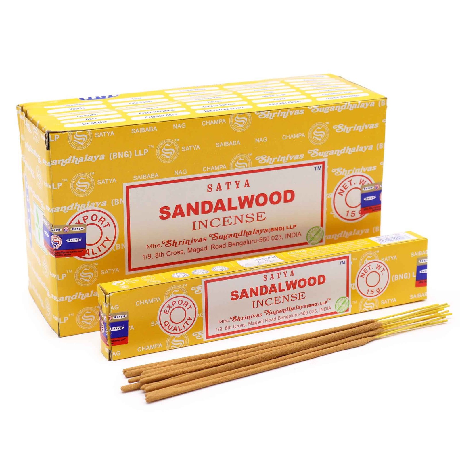 Satya Incense 15gm - Sandalwood - Image 2