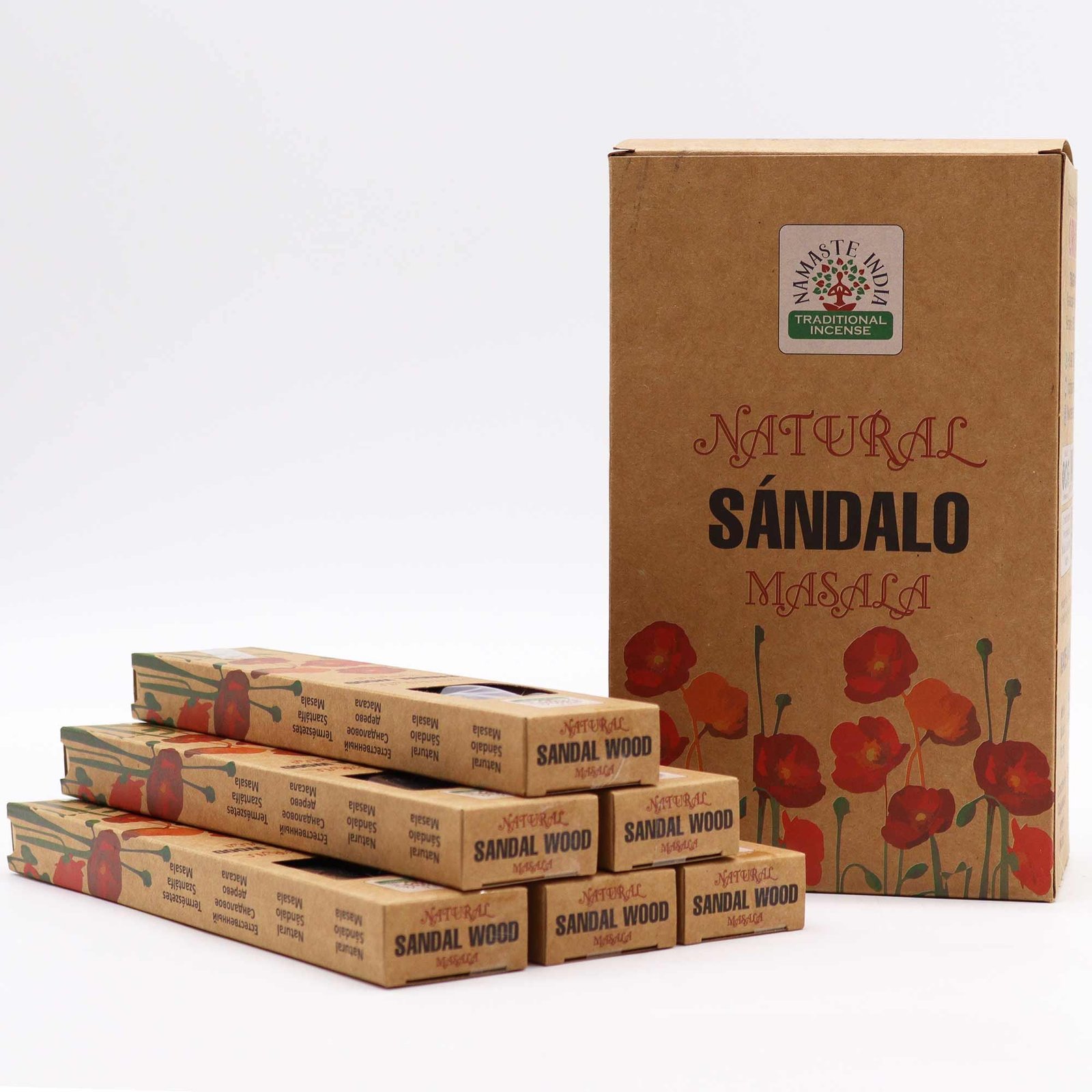 Natural Botanical Masala Incense - Sandalwood - Image 4