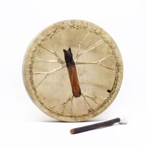 40cm Shamanic Tunable Drum - Spirit of the Wolf