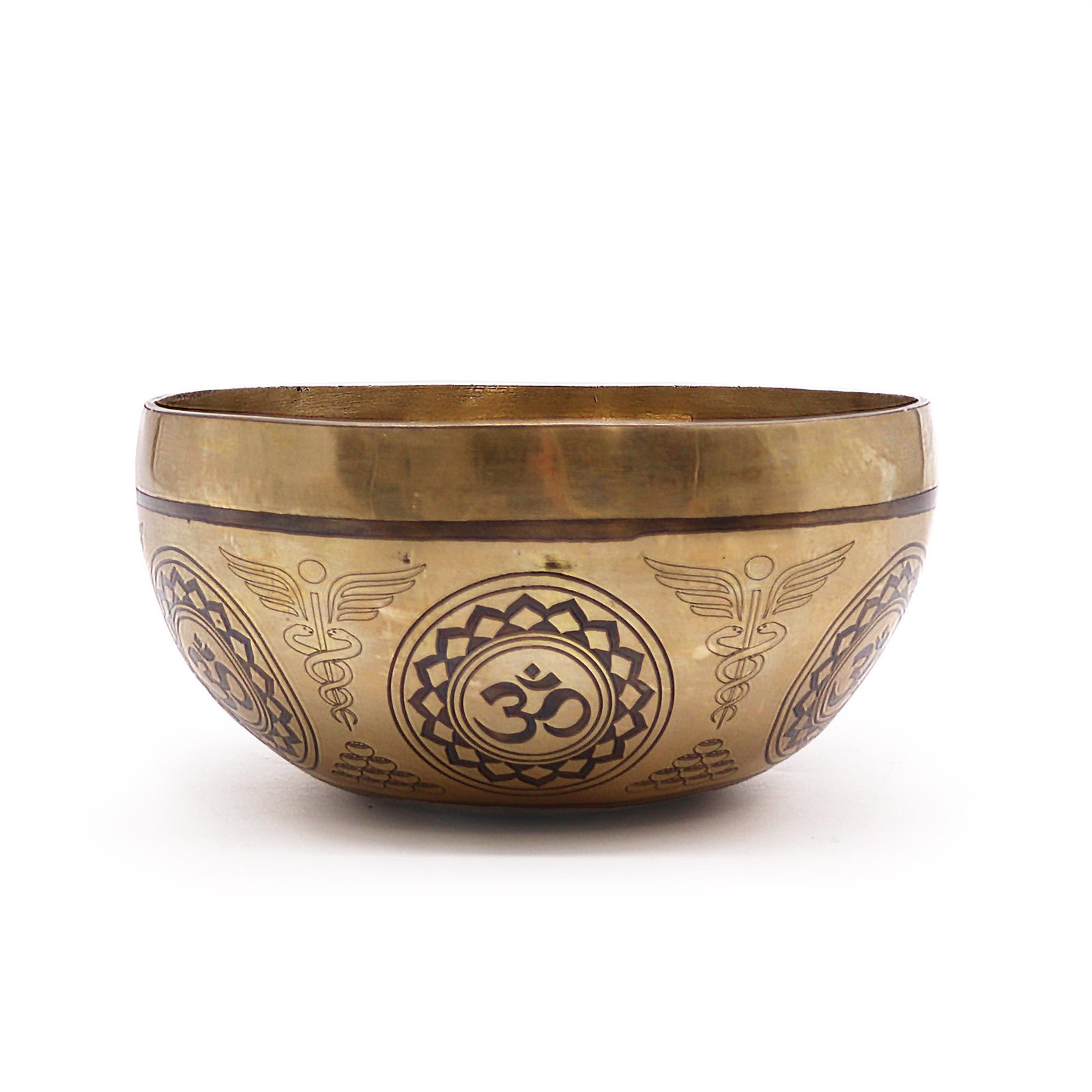 16cm Tibetan Healing Engraved Bowl - 7 Chakra