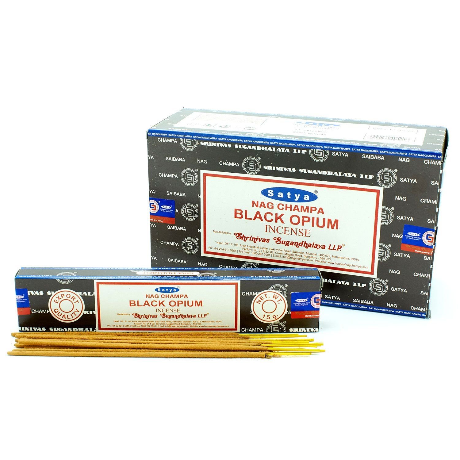 Satya Incense Sticks 15g - Black Opium - Image 3