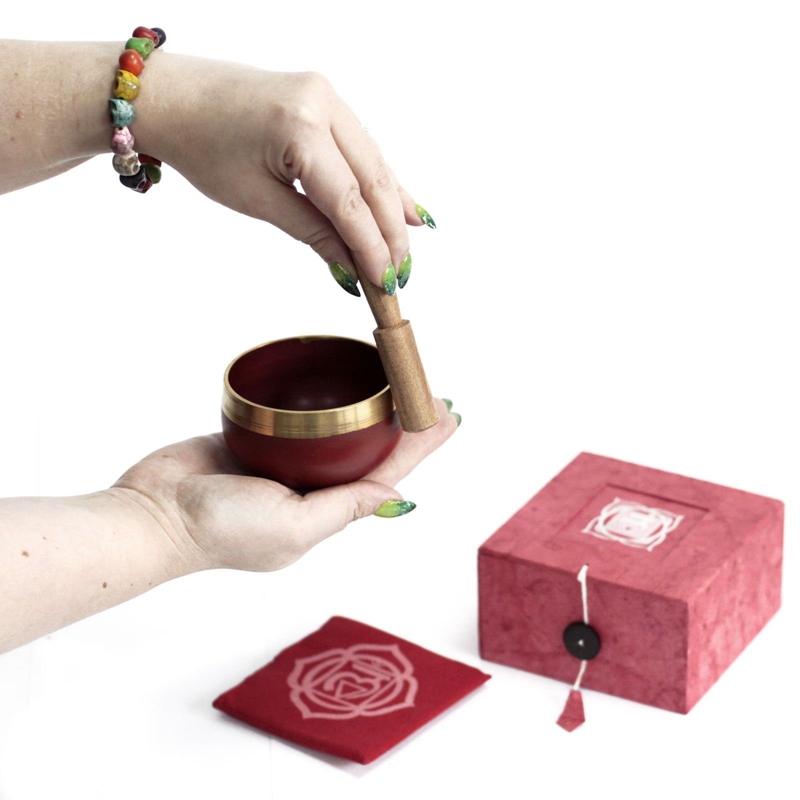 Throat Chakra Singing Bowl Set - Image 2