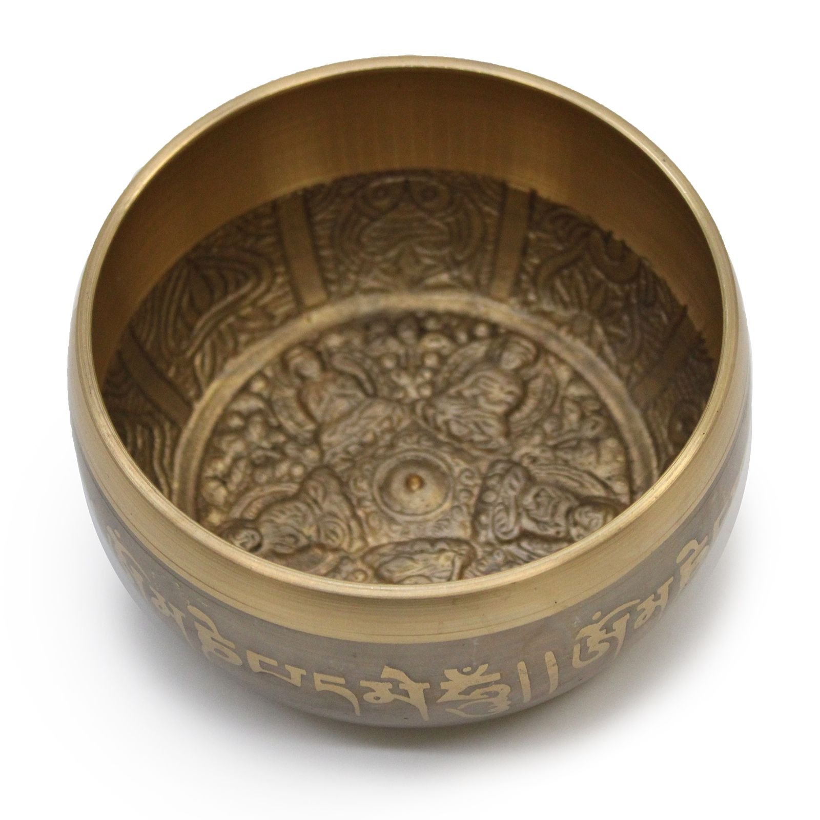 Lrg Five Buddha Singing Bowl - Image 2