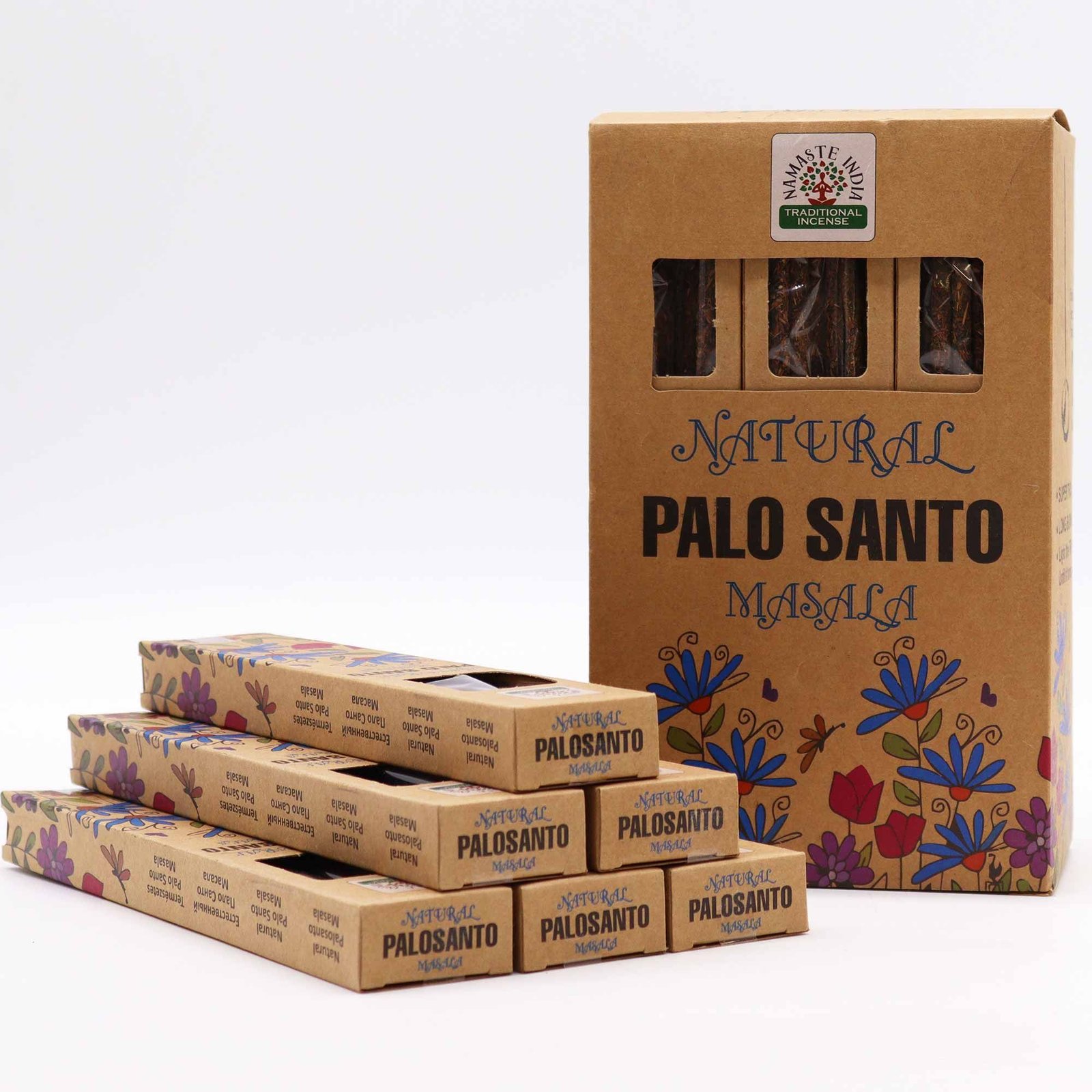 Natural Botanical Masala Botanical Incense - Palo Santo - Image 4