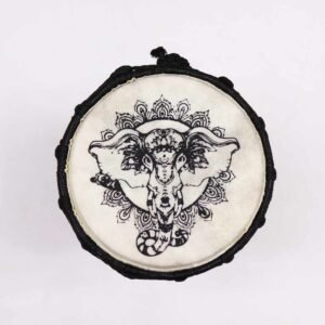 12cm Djembe Drum - Elephant