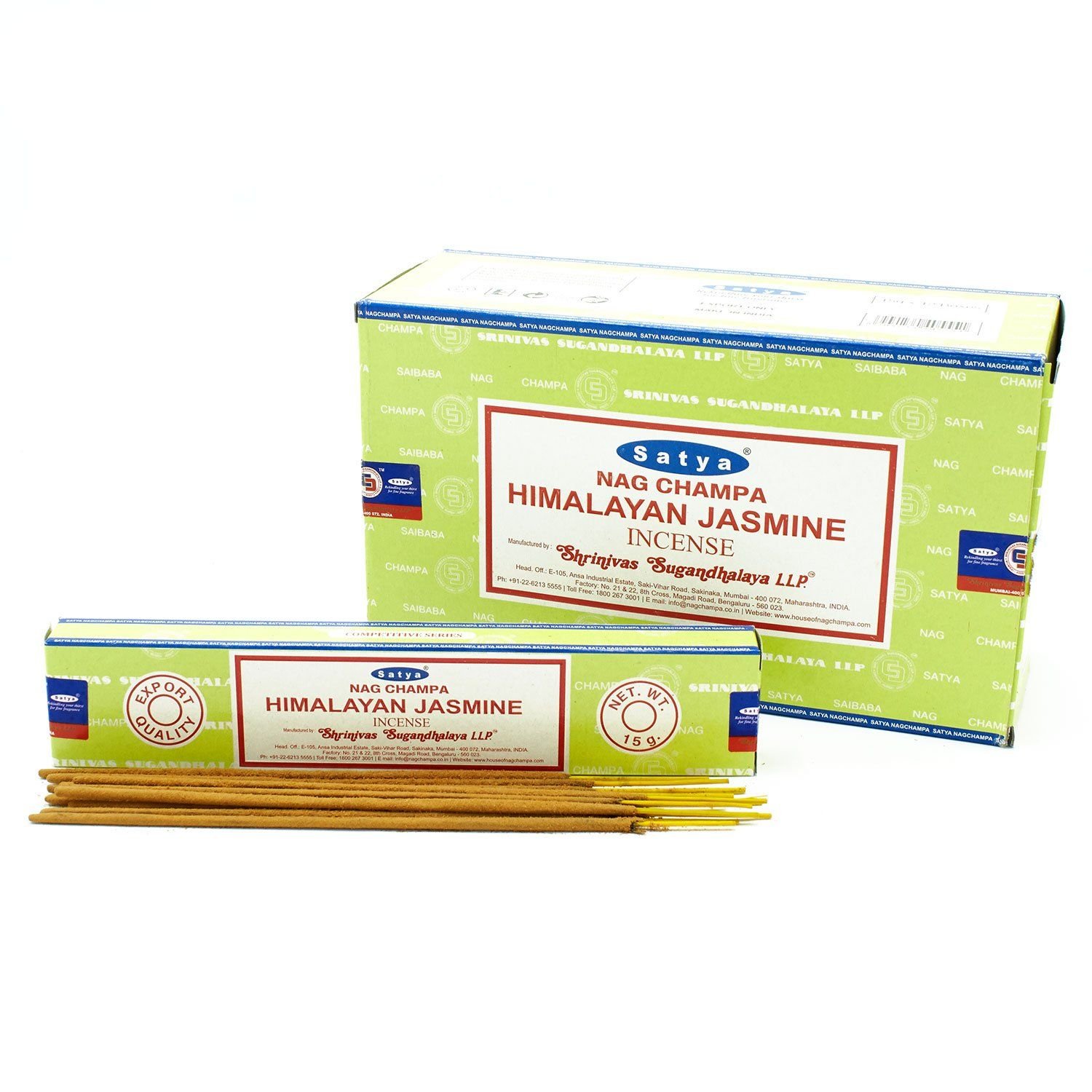 Satya Incense Sticks 15g - Himalayan Jasmine - Image 3