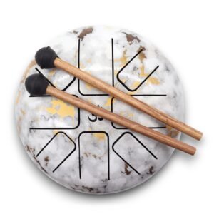13x17cm Hapi Drum - Marble