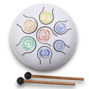 13x17cm Hapi Drum - 7 Chakra